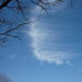 februári felhő