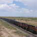 Santa Fe Railroad westbound Petrified Forest NP AZ  resize