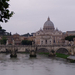 Róma, Szent Péter Bazilika a Tevere partjáról