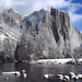 El Capitan in Winter Yosemite National Park California