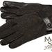 Gloves Brown Leather Tweed logo