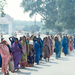 Colorful Sari Parade