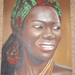 painting african woman (Medium)