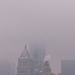 foggy skyline