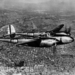 . P-38 Lightning repülő roncsaira.