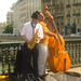 jazz zenészek a Pont d'Arcole-n (1)