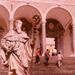MONTE CASINO--- Assisi Szt,Ferenc szobra a bazilika előtt