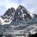 Gleccser a Mont-Blanc-ról