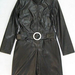 90721B-4 D&G BLACK ARTIFICIAL LEATHER DRESS SIZE 2 4 6 PRICE USD