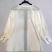 90806B-14 D&G WHITE SILK SATIN TOP SIZE 2 4 6(BACK) PRICE USD 37