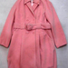 91006B-20  D&G PINK WOOL OVERCOAT SIZE 2 4 6 PRICE USD57