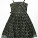 90721A-11 GUCCI BLACK GAUZE DRESS SIZE 2 4 6(BACK) PRICE USD 49[