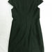 91017A-09  CHANEL BLACK WOOL&COTTON DRESS SIZE 2 4 6 (BACK) PRIC