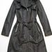 90805B-34 CK BLACK COTTON&POLYESTER DUSTCOAT SIZE 2 4 6 PRICE US