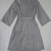 90805A-17 MIUMIU GREY POLYESTER DUSTCOAT SIZE 2 4 6(BACK) PRICE 