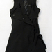 91009B-21  MIUMIU BLACK COTTON&POLYESTER DRESS SIZE 2 4 6 PRICE 