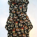 90810C-48A ANNASUI BLACK WOOL JERSEY DRESS SIZE 2 4 6 PRICE USD 