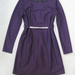 91014A-13  ANNA SUI PURPLE WOOL KNITWEAR DRESS SIZE 2 4 6 PRICE 