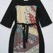 90726A-01 KENZO BLACK WOOL&POLYESTER&COTTON DRESS SIZE 2 4 6 PRI