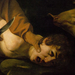Caravaggio - The Sacrifice of Isaac, detail