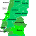 estate agents portugal map